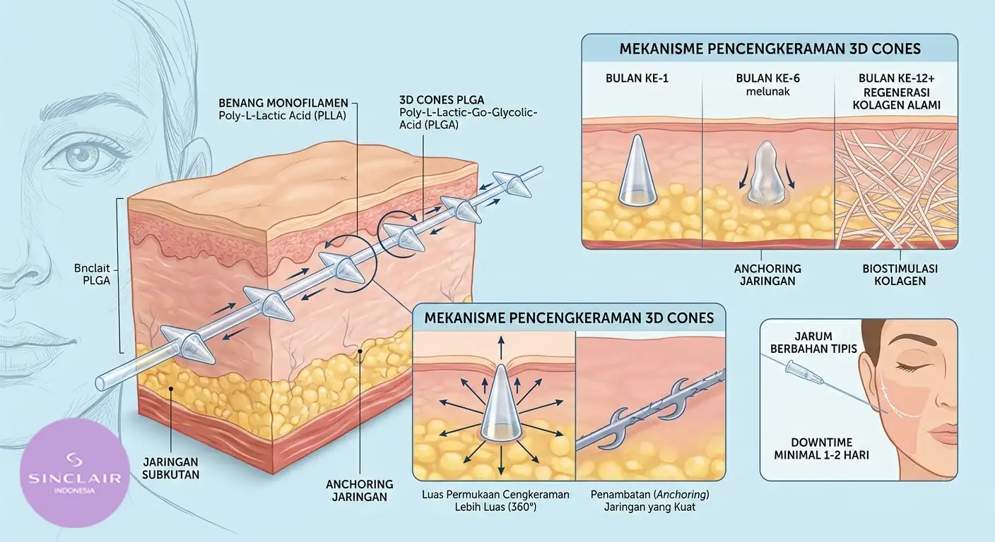 Bagaimana Struktur 3D cones Silhouette Soft Mampu Memberikan Hasil Tarikan Maksimal